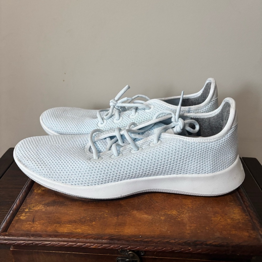 Allbirds Sky Blue Knit Sneakers